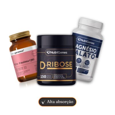Pack Sinatra NutriGenes - suplemento cardiovascular com D-Ribose e Coenzima Q10